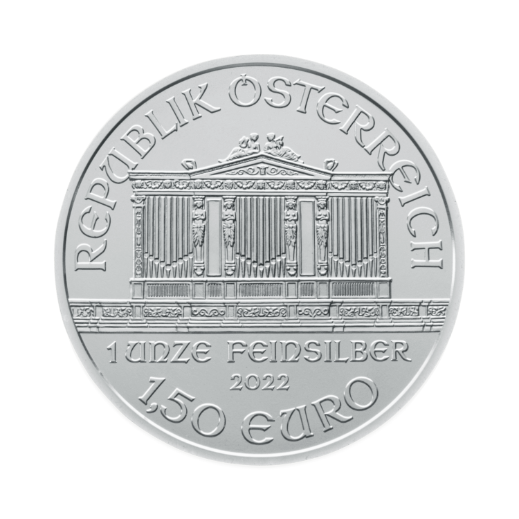 1 troy ounce zilveren Philharmoniker 2025