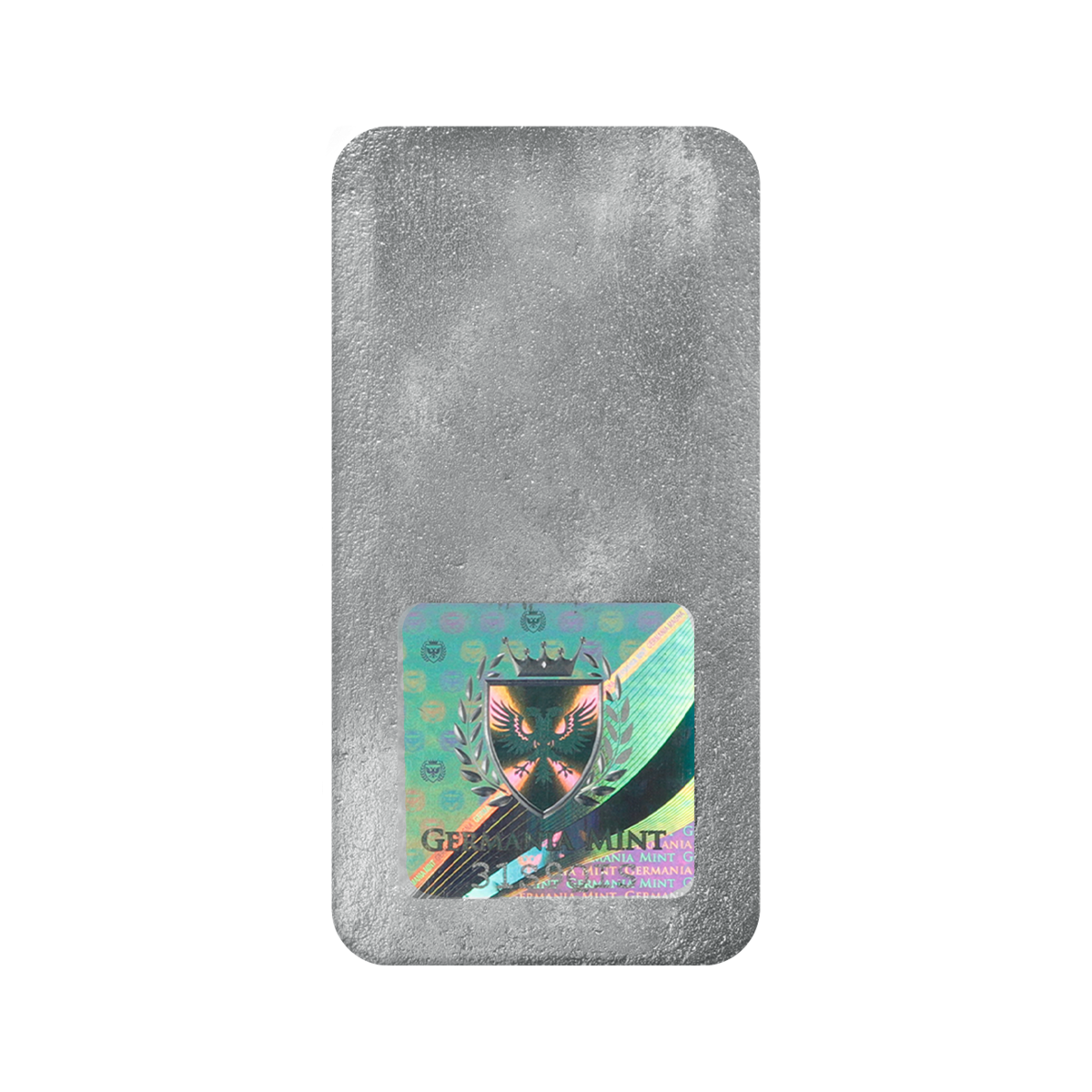 500 grams Silver bar Germania Mint back