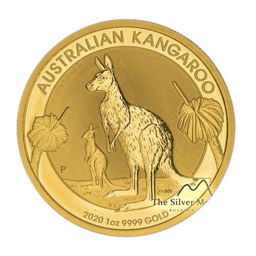 1 troy ounce gold Kangaroo 2020 front