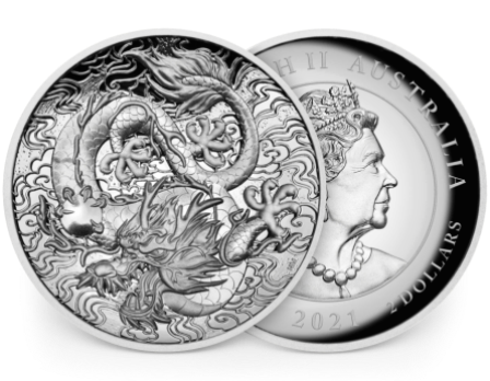 2 troy ounce zilveren verzamelmunten kopen