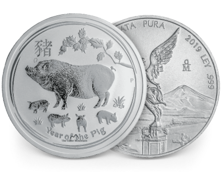 Buy pre-owned silver coins